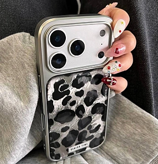 قاب Silver Panther پلنگی نقره ای آیفون
